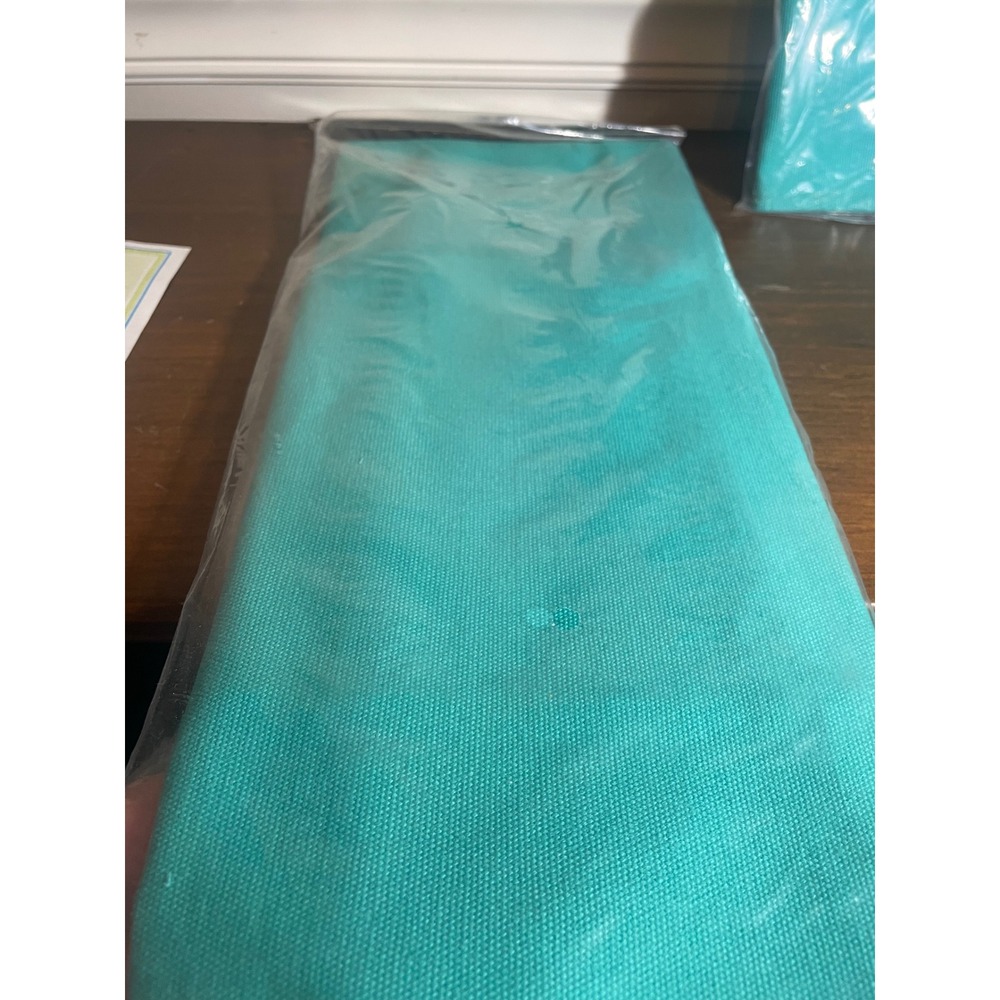 2PK Director Chair Replacement Canvases Teal Cotton New - Picture 4 of 7